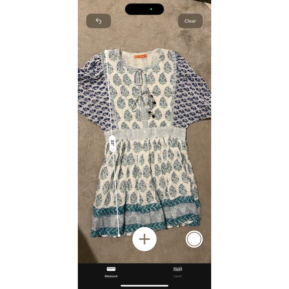 NWT Oliphant tie front mini dress  Small, $288 - Picture 5 of 5